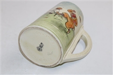 c.1920 Royal Doulton H.M. Bateman Irate Golfer Stein/Mug