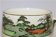 Royal Doulton Pair Of Chas. Crombie Golf Seriesware Mugs