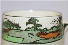 Royal Doulton Pair Of Chas. Crombie Golf Seriesware Mugs