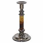 Silver-plated Golf Candlestick