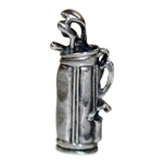 Sterling Silver Golf Bag Charm