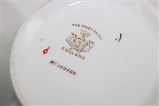 c.1900 Foley Bone China Golf Bowl & Mug Featuring Red Jacket Golfers