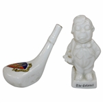 Crestedware Victorian Era The Colonel & Golf Club Head