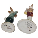 Royal Doulton Bogey Bunnykins Golfer Figures