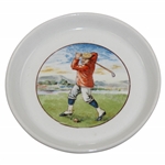 c.1905 Royal Winton Grimwades Red Jacket Golfer Pin Dish