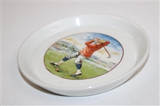c.1905 Royal Winton Grimwades Red Jacket Golfer Pin Dish