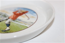 c.1905 Royal Winton Grimwades Red Jacket Golfer Pin Dish