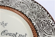 c.1910 Royal Doulton Proverbs Golf Plate  