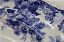 c.1900 Minton Gentleman Golfer Blue & White Plate