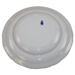 c.1900 Minton Gentleman Golfer Blue & White Plate
