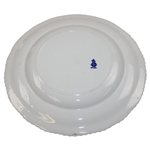 c.1900 Minton Gentleman Golfer Blue & White Plate
