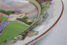 c.1910 Grimwades Lady Golfer 'Full Swing' Dinner Plate