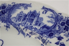 1903 Royal Doulton Picturesque Scenes Golf Plate - Impressed On The Back '1903'
