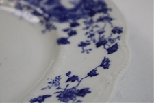 1903 Royal Doulton Picturesque Scenes Golf Plate - Impressed On The Back '1903'