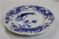 1903 Royal Doulton Picturesque Scenes Golf Plate - Impressed On The Back '1903'
