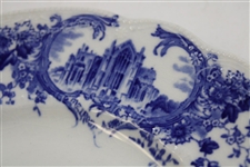 1903 Royal Doulton Picturesque Scenes Golf Plate - Impressed On The Back '1903'