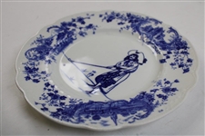 1903 Royal Doulton Picturesque Scenes Golf Plate - Impressed On The Back '1903'