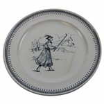 c.1905 Minton Apsley Pillat Golf Plate A/F 