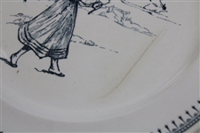c.1905 Minton Apsley Pillat Golf Plate A/F 