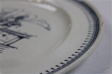 c.1905 Minton Apsley Pillat Golf Plate A/F 