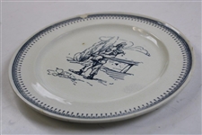 c.1905 Minton Apsley Pillat Golf Plate A/F 