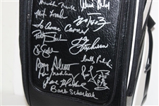 Multi-Signed The Handa Cup Full Size Razor Golf Bag from 2006 - WGHoF Collection JSA ALOA