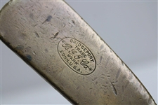 B.G.I. Co Bridgeport Trade Putter With Shaft Stamp