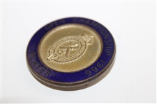 1966 The Open Championship at St. Andrews Player Badge - Jack Nicklaus Grand Slam!