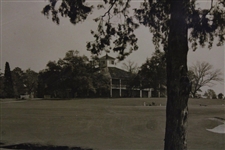c.1930's Augusta National Golf Club 9th Green & Clubhouse Original Type 1 Photo PSA Authentic #84200563