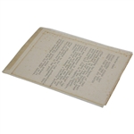 1950 Augusta National Golf Club Masters Invitation Given to Charles Ward from Bobby Jones!
