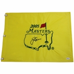 Jack Nicklaus Signed 2005 Masters Tournament Embroidered Flag Full JSA #Y62132