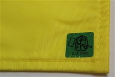 Palmer, Nicklaus & Player 'Big Three' Signed 2008 Masters Embroidered Flag JSA ALOA
