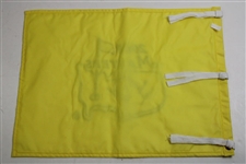 Palmer, Nicklaus & Player 'Big Three' Signed 2008 Masters Embroidered Flag JSA ALOA
