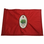 Merion Golf Club 1896 Course Used Red Embroidered Flag