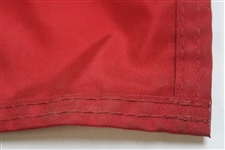 Merion Golf Club '1896' Course Used Red Embroidered Flag