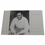 Merion Golf Club Ben Hogan Book A Letter From Ben - June 11, 2000