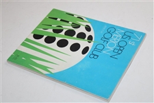 1971 US Open at Merion Golf Club Program - Lee Trevino Win