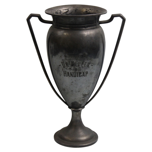 Winner Of The Dr. Pepper Handicap Trophy