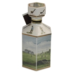 Pointers Of London Hand Made In Great Britain The St. Andrews Whisky Golfing Decanter