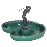 The Hyde Park No. 1970 USA Mid Swing Golfer Dish