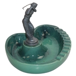The Hyde Park No. 1970 USA Mid Swing Golfer Dish