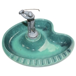 The Hyde Park No. 1970 USA Mid Swing Golfer Dish