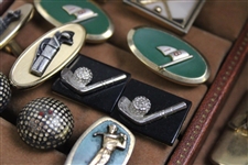 Golfers Award Cufflink Set w/Box