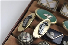 Golfers Award Cufflink Set w/Box