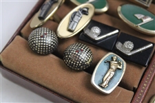 Golfers Award Cufflink Set w/Box