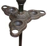 1920's Wellington-Stone Parlor Putter 3 Holder Stand with Two Parlor Putters