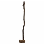 Vintage Wood Cowboy Putter w/Hillbilly Putter Balls & Tees