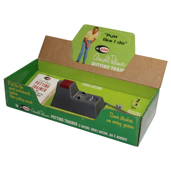 The Ajay Arnold Palmer Putting Trainer w/Original Box