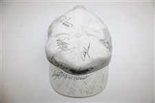 Arnold Palmer, Payne Stewart, Nick Faldo & Others Signed Nestle Invitational At Bay Hill Club Hat JSA ALOA