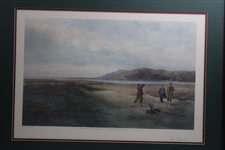The Drive' Print Published May 1894 By Artist Douglas Adams - Framed